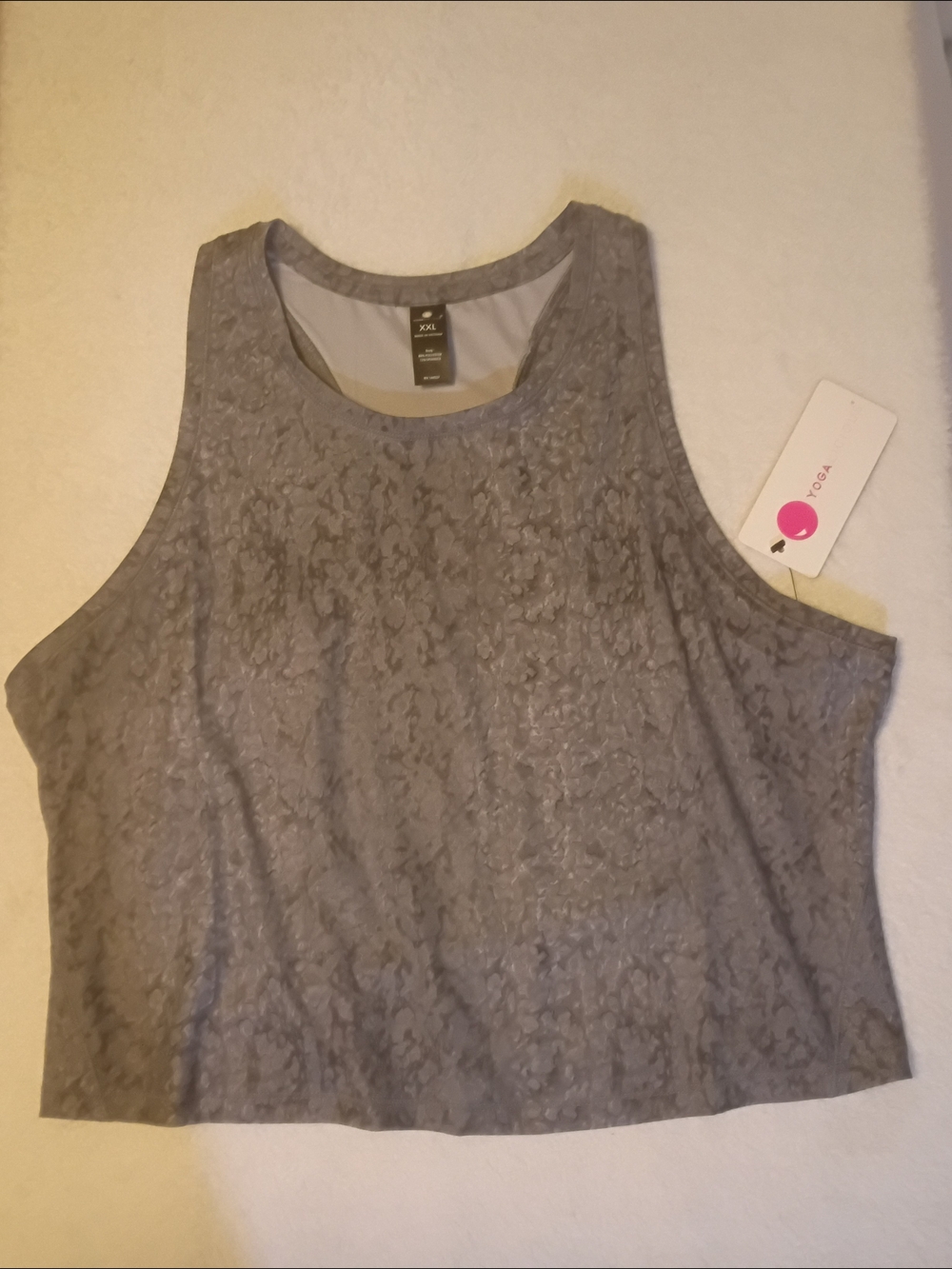 Yogalicious Zenly Evelyn crop mock neck top